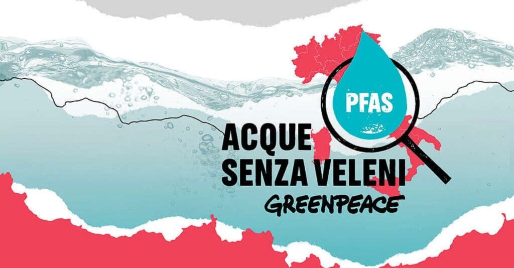 Copertina inchiesta Acque senza veleni di Greenpeace